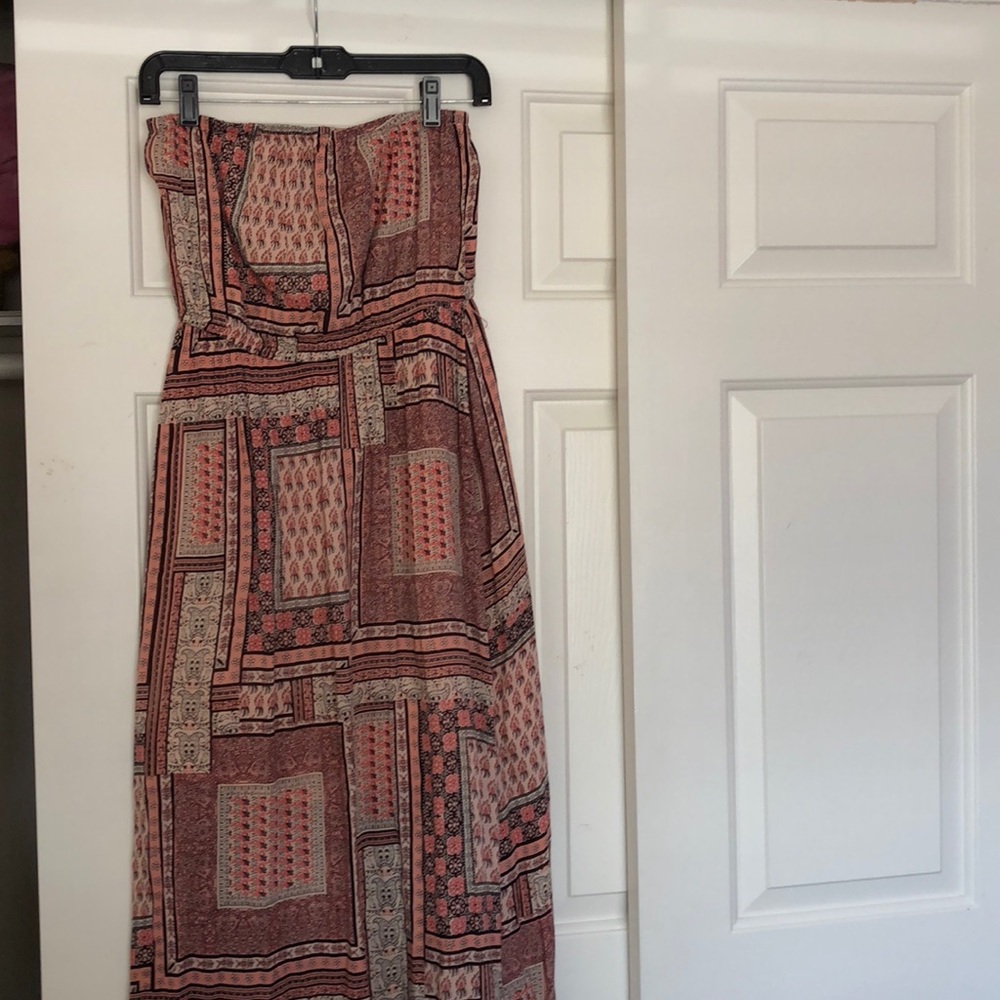 Only worn once strapless dress